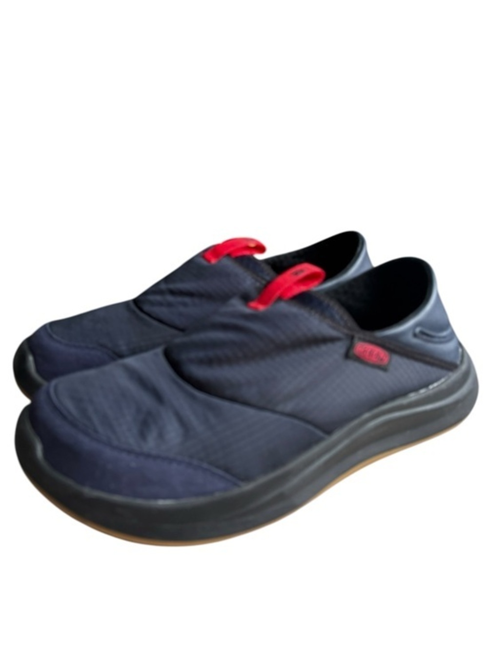Keen Whyser Slip-On Shoes blue and red size 9.